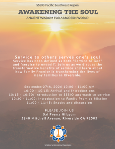 sssio awakening our soul event sai prema nilayam
